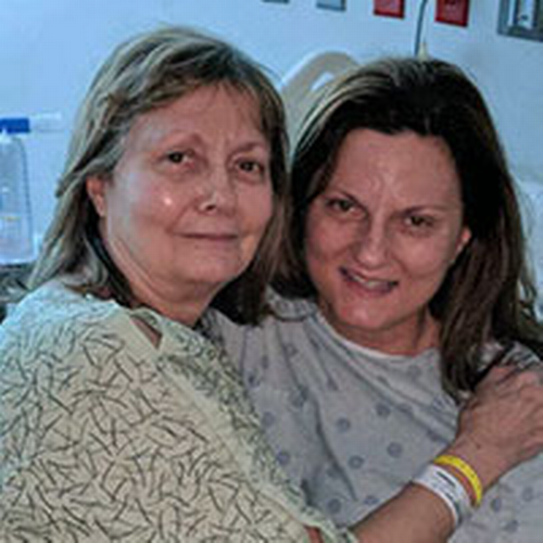 patient testimonial by Linda DeBolt & Katherine “Kathy” Tweeton