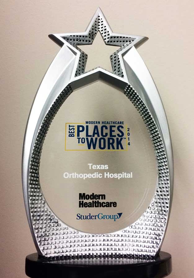 Best Places to Work in Healthcare Award